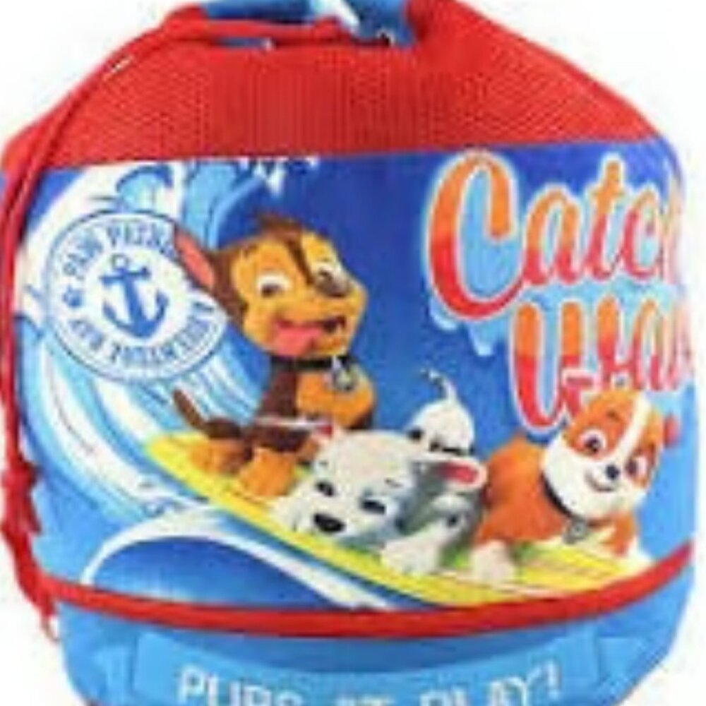 Paw Patrol Boy's Beach Drawstring Cinch Backpack Tote Bag Accessory Innovations - Picture 2 of 2